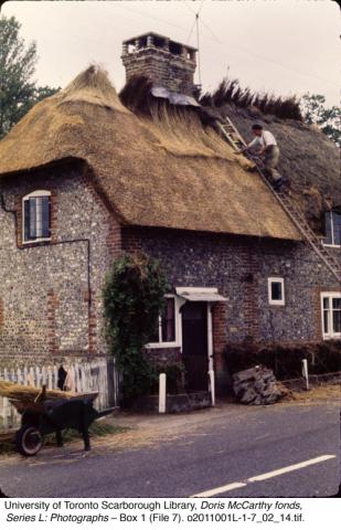 Thatched roof, Kent, England
