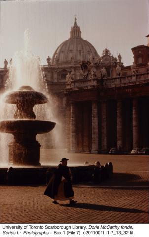 St. Peter's Square, Rome, Italy - January 1962