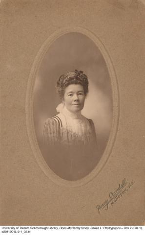 Portrait of McCarthy woman