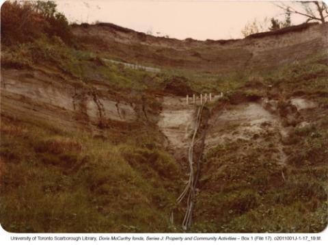 Scarborough Bluffs at Bellamy Ravine
