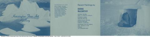 Recent Paintings by Doris McCarthy