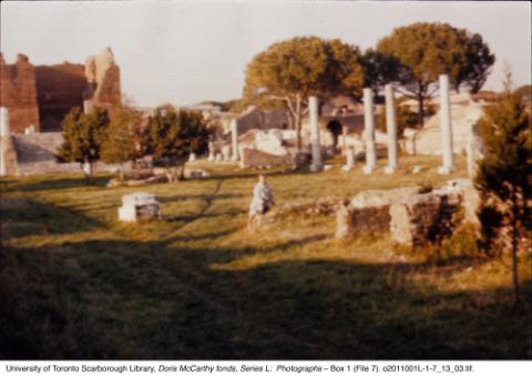 Ostia Antica, general view with Capitoline