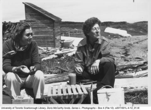 Nan Wright and Barbara Greene in Newfoundland