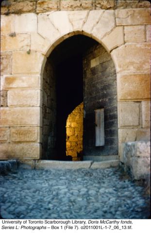 Stone archway
