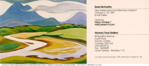Doris McCarthy: New Watercolours and Sketches of Ireland