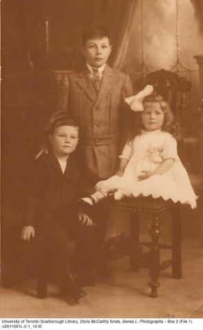 Portrait of Douglas, Kenneth and Doris McCarthy