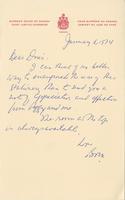 Letter from Bora Laskin
