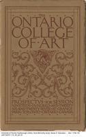 Ontario College of Art: Prospectus for Session 1926-1927